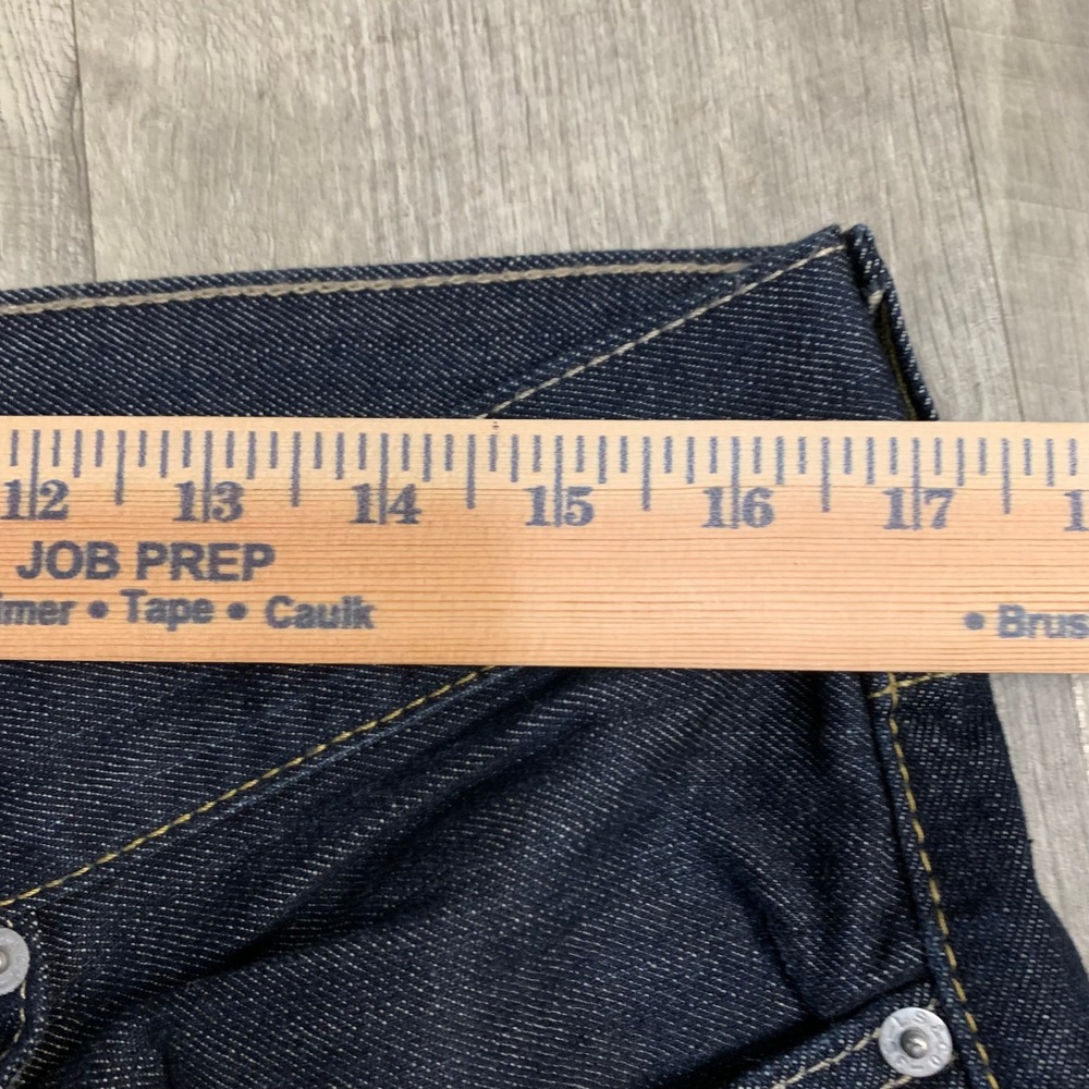 Levi's 559 Jeans Men's Dark Wash Straight Fit Relaxed Classic Denim W33 L32 - Picture 6 of 13